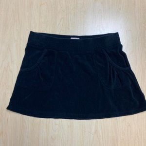 Black Juicy Couture size Large Terry Cloth Skirt. Could fit size M